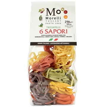 Tagliatelle 6 farver